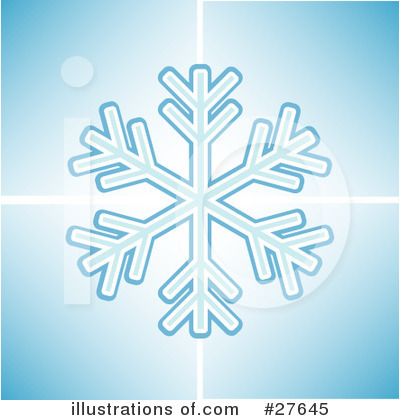 Royalty-Free (RF) Snowflakes Clipart Illustration by KJ Pargeter - Stock Sample #27645