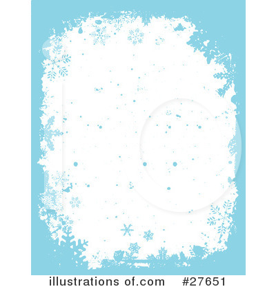 Royalty-Free (RF) Snowflakes Clipart Illustration by KJ Pargeter - Stock Sample #27651