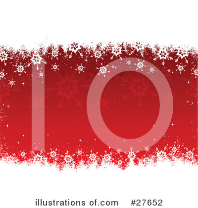 Royalty-Free (RF) Snowflakes Clipart Illustration by KJ Pargeter - Stock Sample #27652