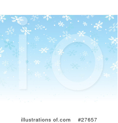 Royalty-Free (RF) Snowflakes Clipart Illustration by KJ Pargeter - Stock Sample #27657