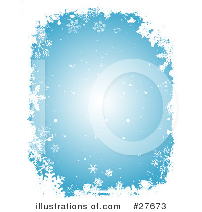 Royalty-Free (RF) Snowflakes Clipart Illustration by KJ Pargeter - Stock Sample #27673