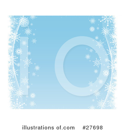 Royalty-Free (RF) Snowflakes Clipart Illustration by KJ Pargeter - Stock Sample #27698