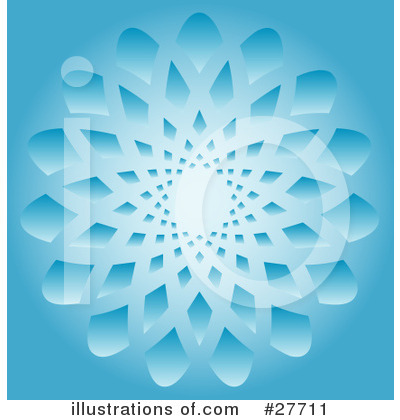 Royalty-Free (RF) Snowflakes Clipart Illustration by KJ Pargeter - Stock Sample #27711