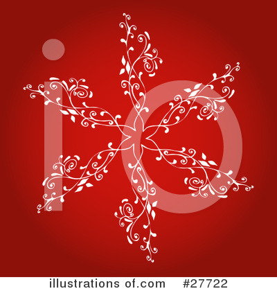 Royalty-Free (RF) Snowflakes Clipart Illustration by KJ Pargeter - Stock Sample #27722