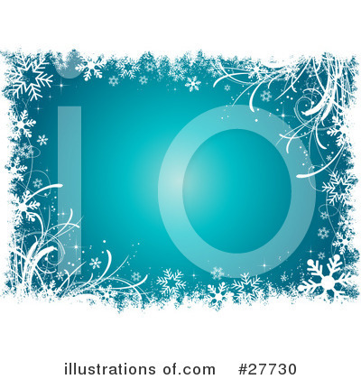 Royalty-Free (RF) Snowflakes Clipart Illustration by KJ Pargeter - Stock Sample #27730