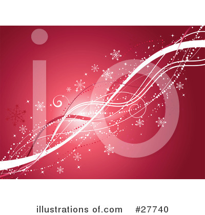 Royalty-Free (RF) Snowflakes Clipart Illustration by KJ Pargeter - Stock Sample #27740