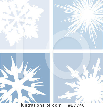 Royalty-Free (RF) Snowflakes Clipart Illustration by KJ Pargeter - Stock Sample #27746