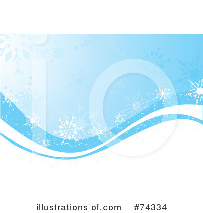 Royalty-Free (RF) Snowflakes Clipart Illustration by KJ Pargeter - Stock Sample #74334