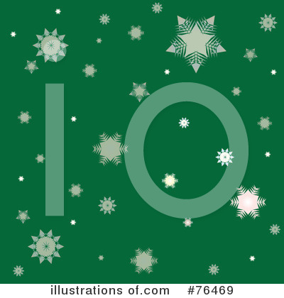 Royalty-Free (RF) Snowflakes Clipart Illustration by Pams Clipart - Stock Sample #76469