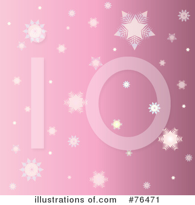 Royalty-Free (RF) Snowflakes Clipart Illustration by Pams Clipart - Stock Sample #76471