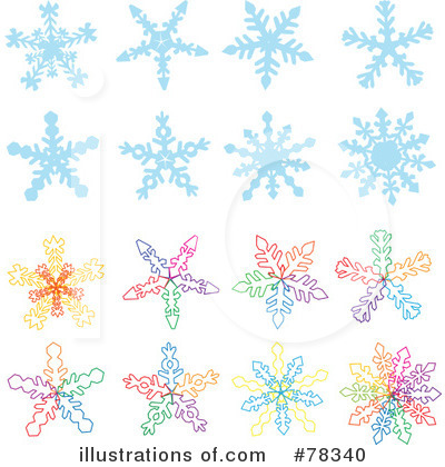 Snowflake Clipart #78340 by Cherie Reve