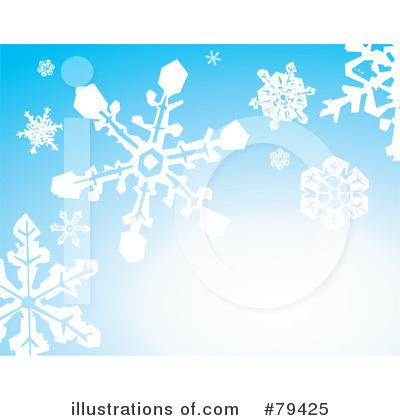 Royalty-Free (RF) Snowflakes Clipart Illustration by xunantunich - Stock Sample #79425