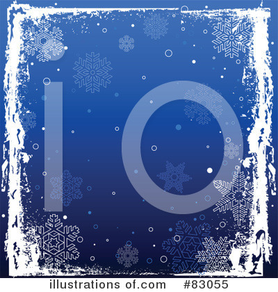 Royalty-Free (RF) Snowflakes Clipart Illustration by Pushkin - Stock Sample #83055
