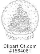 Snowglobe Clipart #1564061 by Alex Bannykh