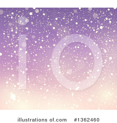 Royalty-Free (RF) Snowing Clipart Illustration by visekart - Stock Sample #1362460