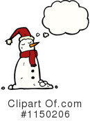 Snowman Clipart #1150206 by lineartestpilot