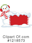 Snowman Clipart #1218573 by Pushkin
