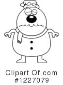 Snowman Clipart #1227079 by Cory Thoman
