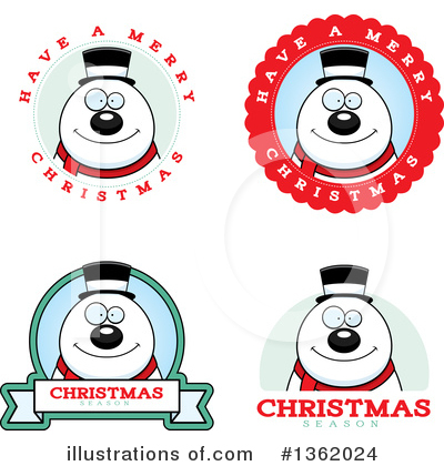 Christmas Label Clipart #1362024 by Cory Thoman