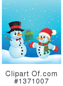 Snowman Clipart #1371007 by visekart