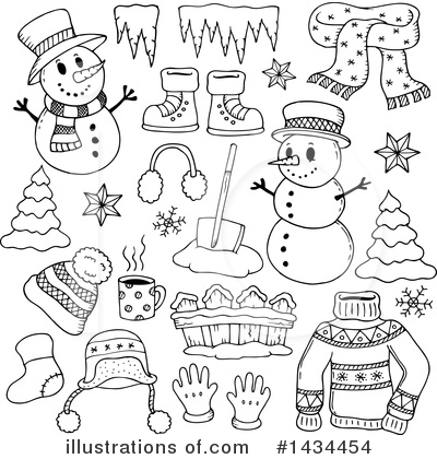 Icicle Clipart #1434454 by visekart