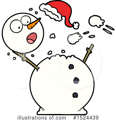 Snowman Clipart #1524439 by lineartestpilot