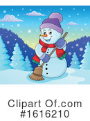 Snowman Clipart #1616210 by visekart