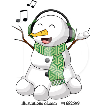 Royalty-Free (RF) Snowman Clipart Illustration by Morphart Creations - Stock Sample #1682599