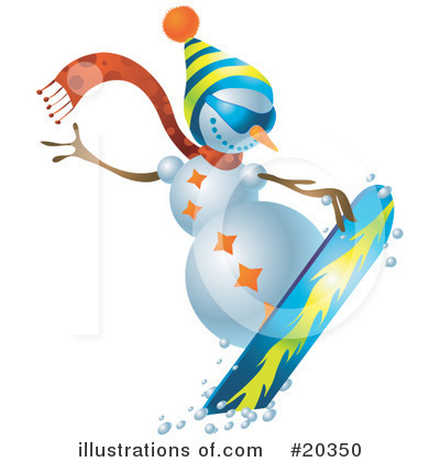 Snowboard Clipart #20350 by Tonis Pan