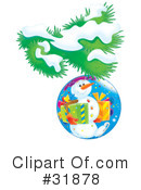 Snowman Clipart #31878 by Alex Bannykh