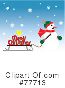 Snowman Clipart #77713 by Pams Clipart