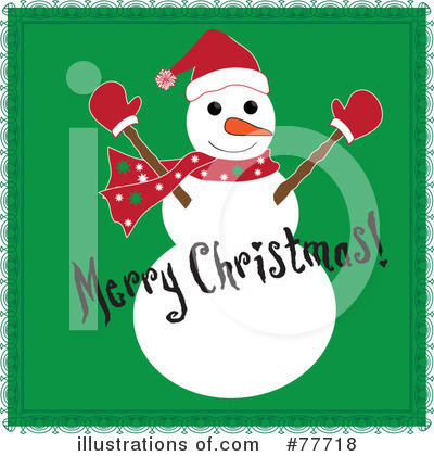 Merry Christmas Clipart #77718 by Pams Clipart