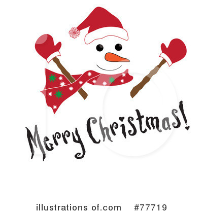 Merry Christmas Clipart #77719 by Pams Clipart