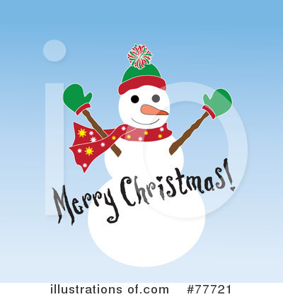 Merry Christmas Clipart #77721 by Pams Clipart