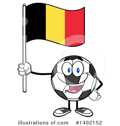 Belgium Flag Clipart #1402152 by Hit Toon