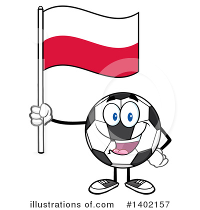 Polish Flag Clipart #1402157 by Hit Toon