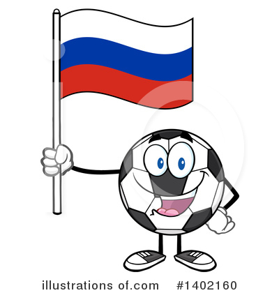 Russian Flag Clipart #1402160 by Hit Toon