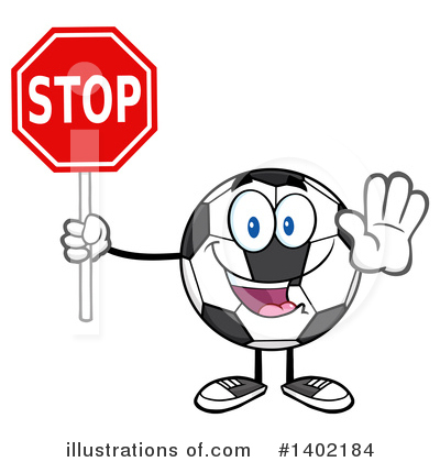 Stop Sign Clipart #1402184 by Hit Toon
