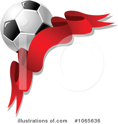 Royalty-Free (RF) Soccer Ball Clipart Illustration by Vector Tradition SM - Stock Sample #1065636