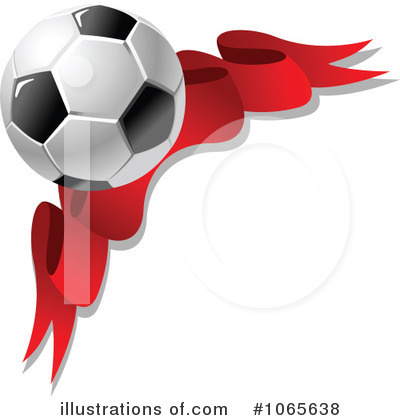 Royalty-Free (RF) Soccer Ball Clipart Illustration by Vector Tradition SM - Stock Sample #1065638