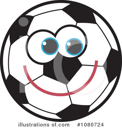 Royalty-Free (RF) Soccer Ball Clipart Illustration by Prawny - Stock Sample #1080724