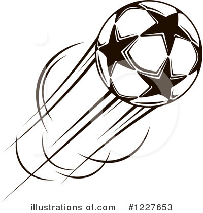 Royalty-Free (RF) Soccer Ball Clipart Illustration by Vector Tradition SM - Stock Sample #1227653