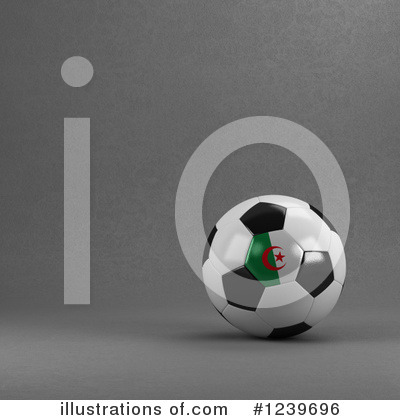 Royalty-Free (RF) Soccer Ball Clipart Illustration by stockillustrations - Stock Sample #1239696