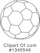 Soccer Ball Clipart #1345546 by Liron Peer