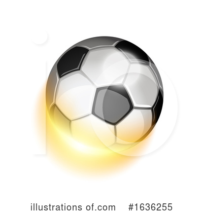 Royalty-Free (RF) Soccer Ball Clipart Illustration by Oligo - Stock Sample #1636255