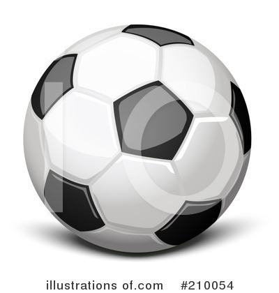 Soccer Ball Clipart #210054 by Oligo