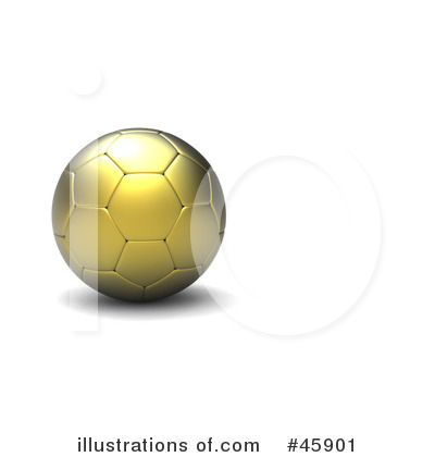 Royalty-Free (RF) Soccer Ball Clipart Illustration by chrisroll - Stock Sample #45901
