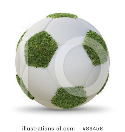 Royalty-Free (RF) Soccer Ball Clipart Illustration by Mopic - Stock Sample #86458