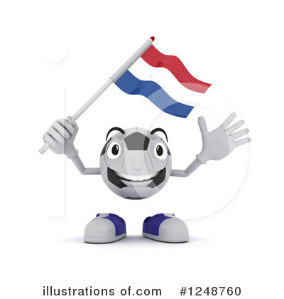 Dutch Flag Clipart #1248760 by KJ Pargeter