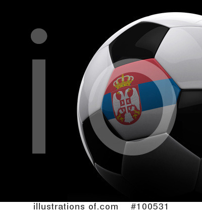 Royalty-Free (RF) Soccer Clipart Illustration by stockillustrations - Stock Sample #100531